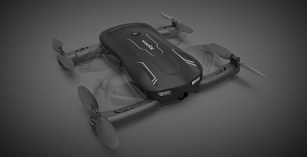Dron SYMA Z1  lot bateria zasięg diody akrobacje nadajnik 