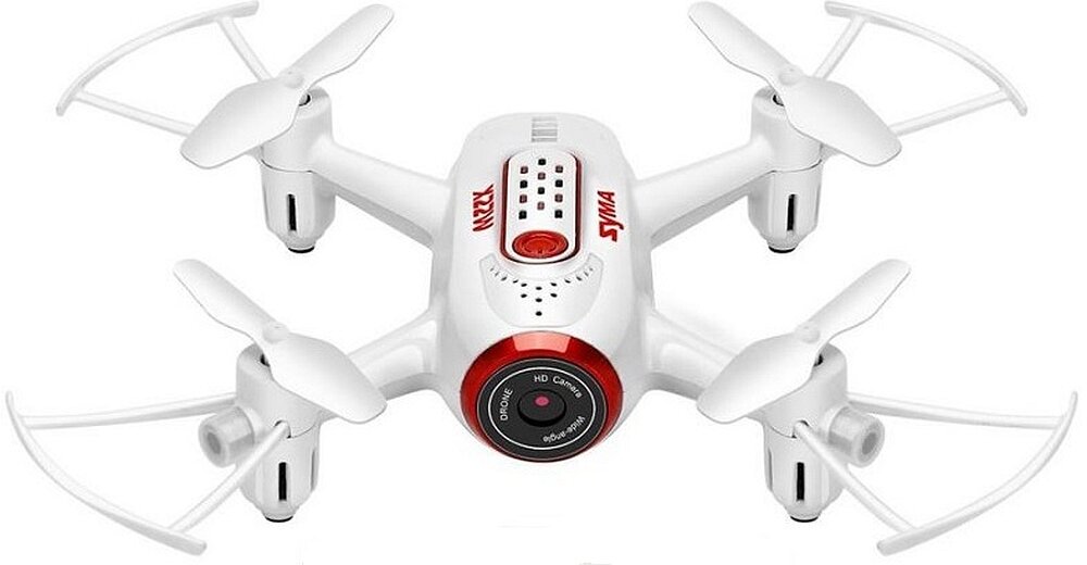 Dron SYMA X22W RFT lot bateria zasięg diody akrobacje nadajnik 