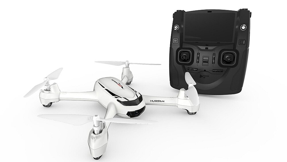 Dron HUBSAN X4 H502S aparat lot bateria zasięg sterowanie