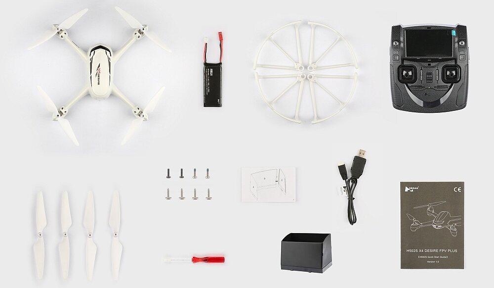 Dron HUBSAN X4 H502S aparat lot bateria zasięg sterowanie