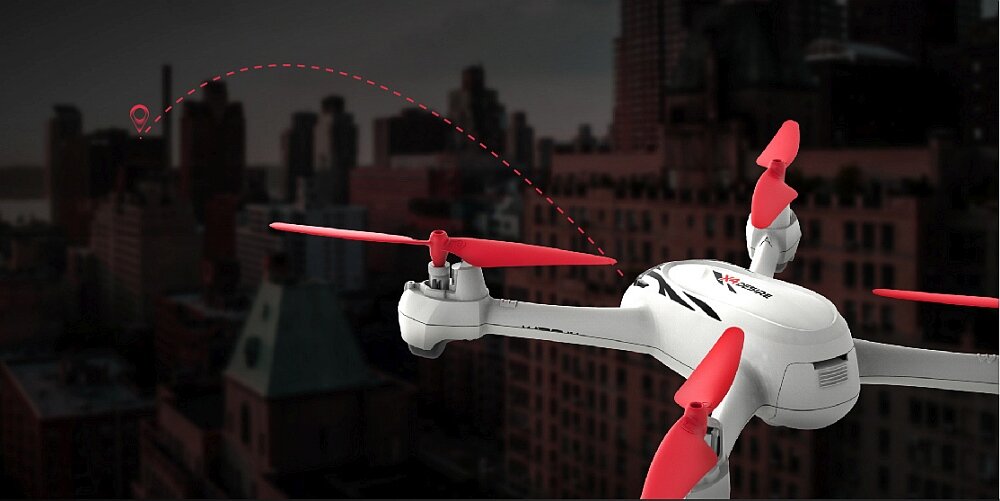 Dron HUBSAN X4 sterowanie kamera lot zasięg bateria śmigła zestaw 