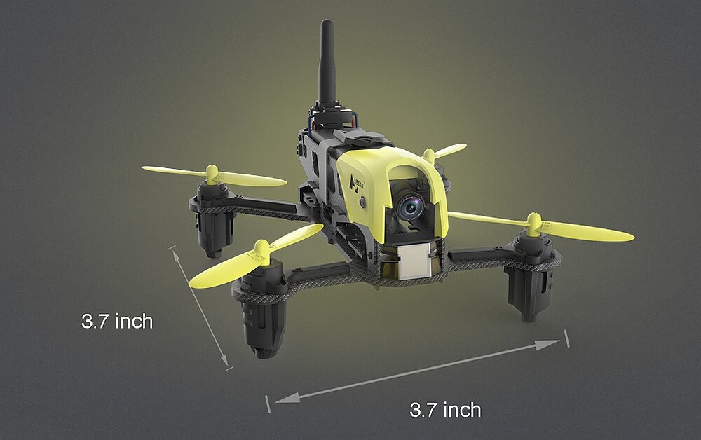 Dron HUBSAN H122D X4 Storm wymiary waga rozmiar ciężar