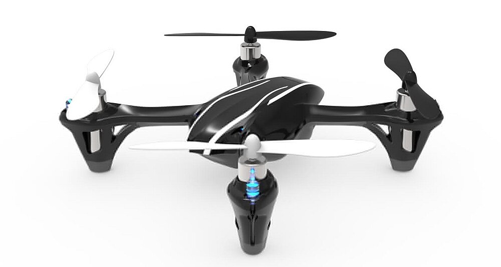 Dron Hubsan X4 H107L zestaw wirniki
