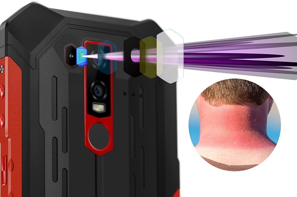 Smartfon ULEFONE Armor 6E detektor uv