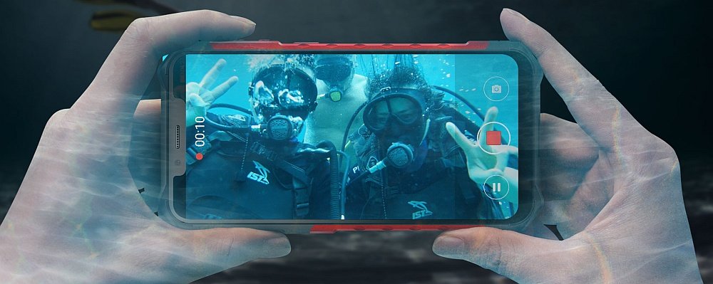 Smartfon ULEFONE Armor 6E podwodne zdjęcia fotografia