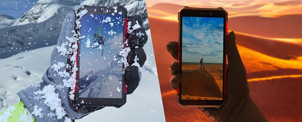 Smartfon ULEFONE Armor X3 temperatury wytrzymałość mróz gorąco