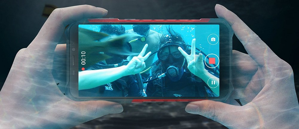 Smartfon ULEFONE Armor X3 podwodny aparat zdjęcia tryb