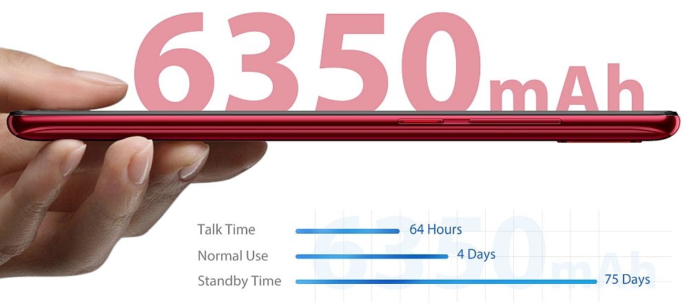 Smartfon ULEFONE Power 6 bateria