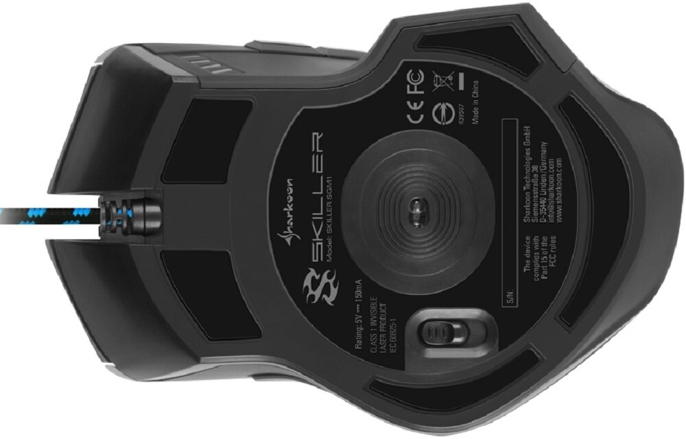 Mysz SHARKOON Skiller SGM1 - Czujnik optyczny 