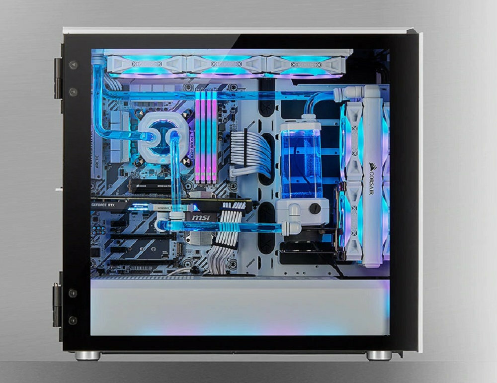 Wentylator CORSAIR iCUE QL120 RGB - oswietlenie