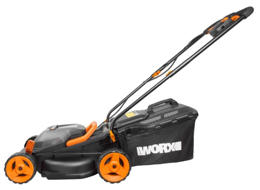 Kosiarka akumulatorowa WORX WG927E + Podkaszarka technologia Intellicut technologia Mute