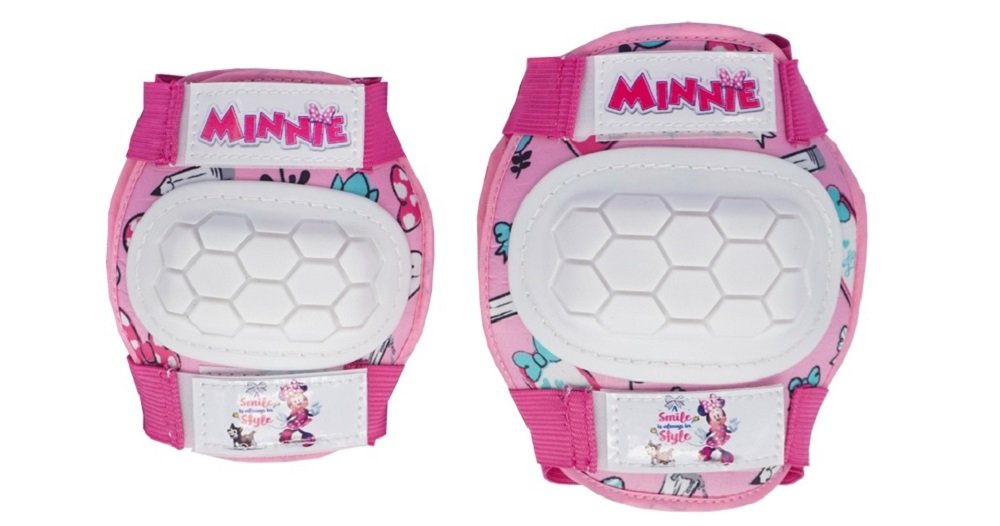 ZESTAW OCHRANIACZY KRAINA LODU 2 XS BIAŁO FIOLETOWE Minnie