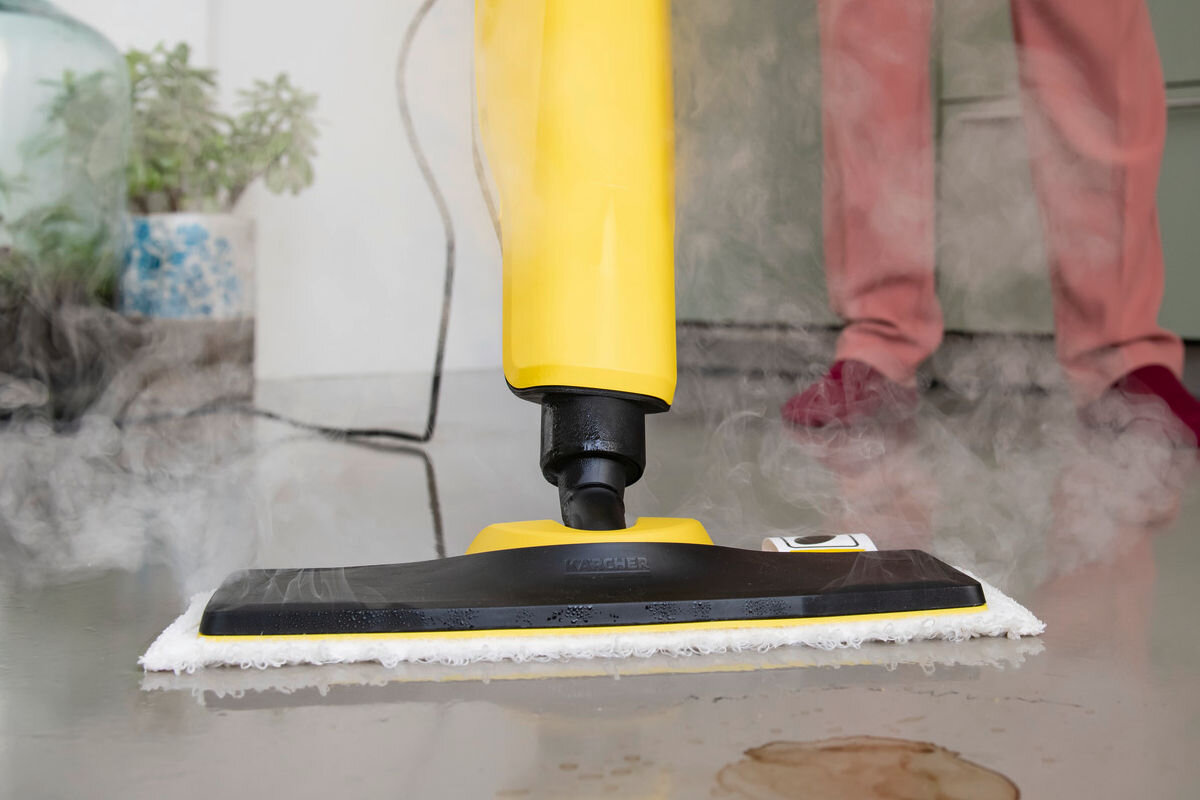 Mop parowy KARCHER SC 3 EasyFix 1.513-300.0 usuwa bakterie wirusy