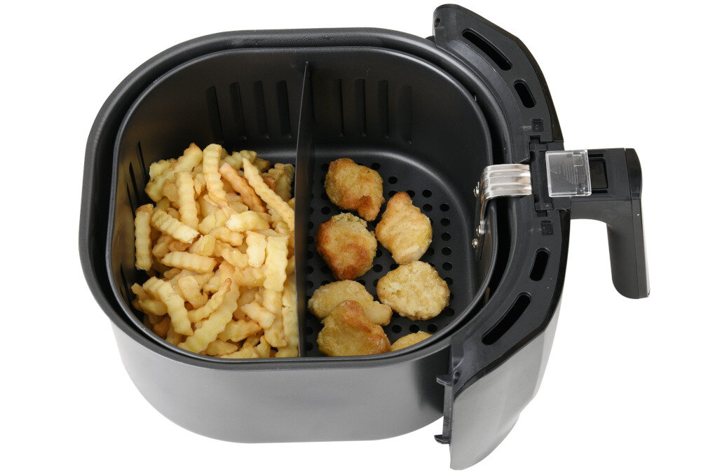Frytkownica beztluszczowa LUND 67574 Air Fryer nieprzywierajaca powloka regulacja temperatury samodzielne sterowanie
