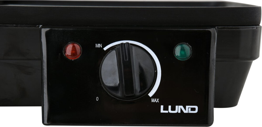 Grill elektryczny LUND GRH 67455 wygodne uzytkowanie moc 2000W podgrzewanie opiekanie przygotowywanie plynna regulacja temperatury