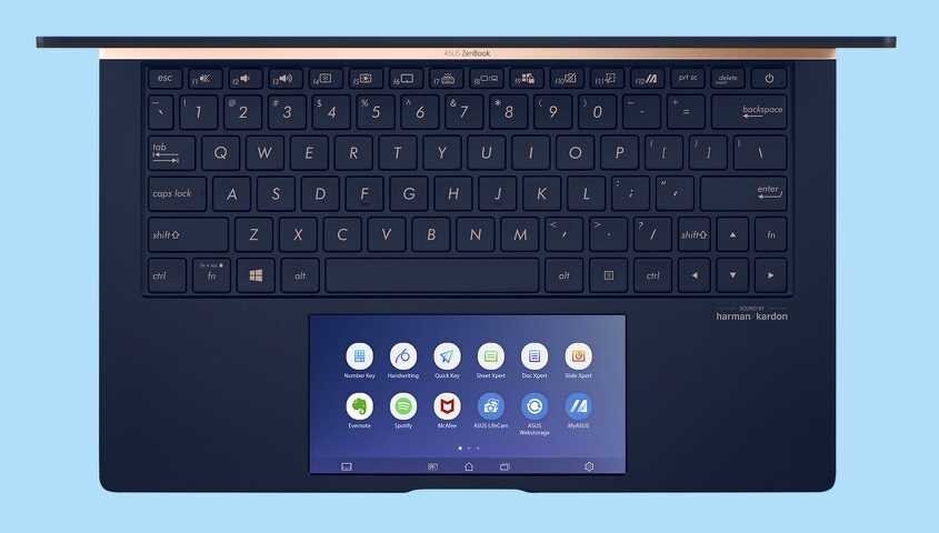 Laptop ASUS ZenBook UX334FL - ScreenPad 2.0