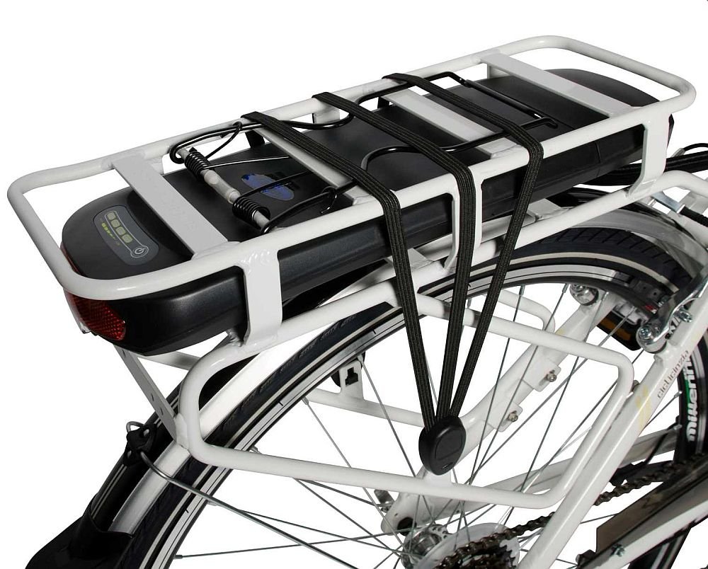 Rower elektryczny CINZIA Sfera BF 28 D18 Biały - NAPĘD 