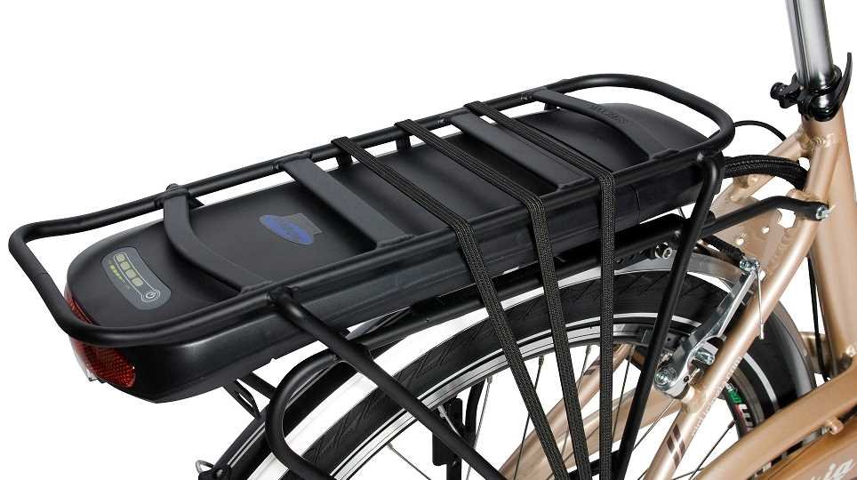 Rower elektryczny CINZIA Sfera 26 D18 Złoty - NAPĘD 