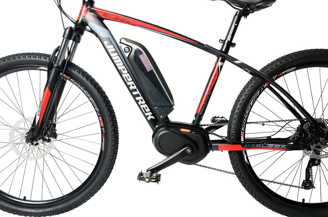 Rower elektryczny CINZIA Sleek BF 27.5 M18 Czerwono-czarny - Rama
