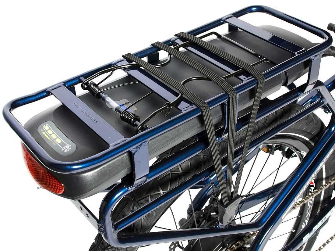 Rower elektryczny CINZIA Blaster 24 M16 Niebiesko-zielony - NAPĘD