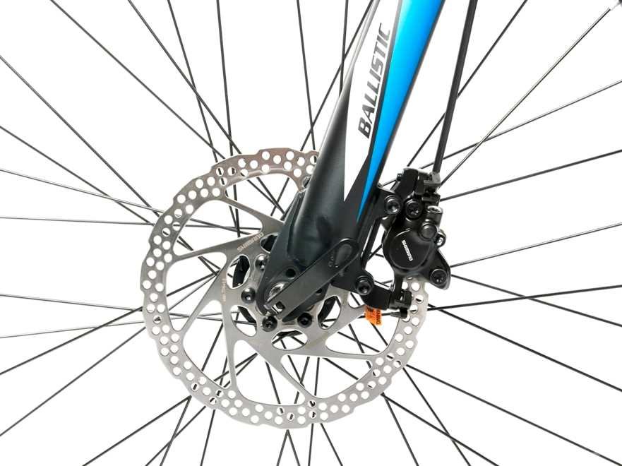 Rower elektryczny CINZIA Sleek BF 27.5 M20 Niebiesko-szary - HAMULCE 