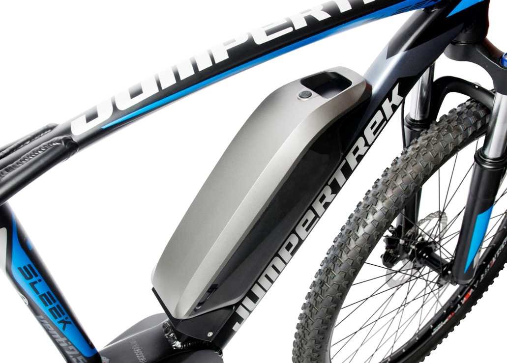 Rower elektryczny CINZIA Sleek BF 27.5 M20 Niebiesko-szary - NAPĘD