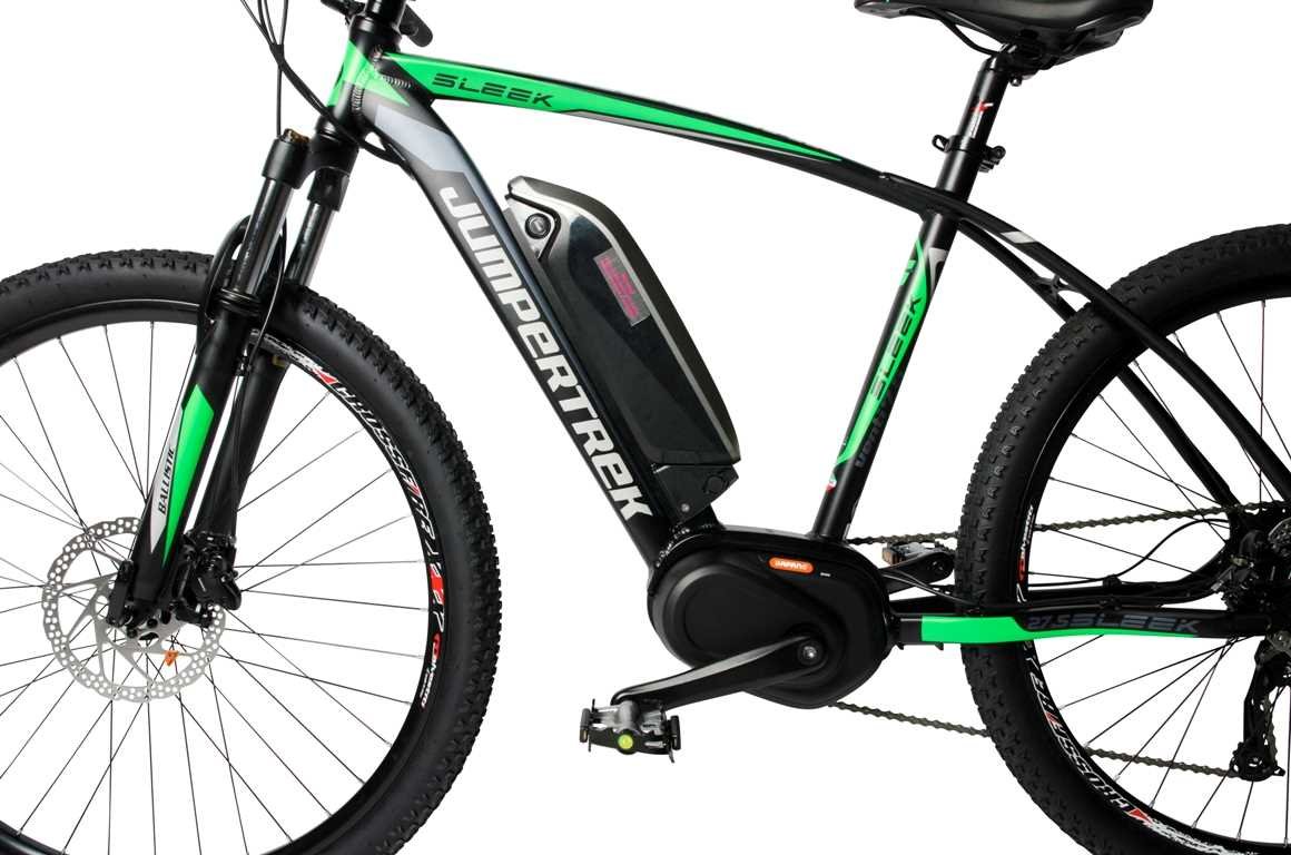 Rower elektryczny CINZIA Sleek BF 27.5 M20 Zielono-szary - Rama