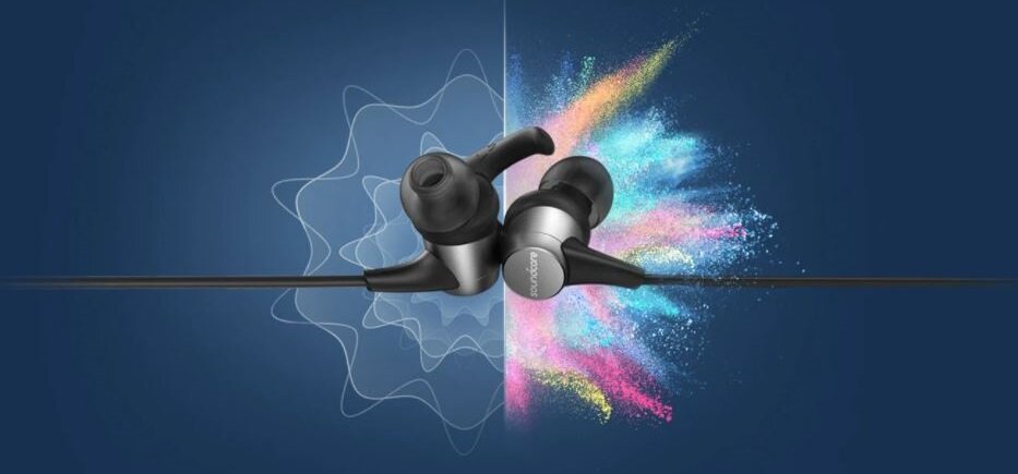 Słuchawki dokanałowe ANKER Soundcore Spirit Pro Czarno-szary bassUP