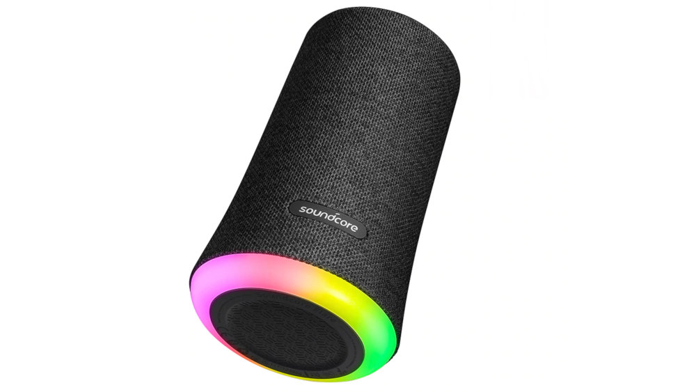 Głośnik Mobilny SOUNDCORE Flare Czarny - Efekty Świetlne