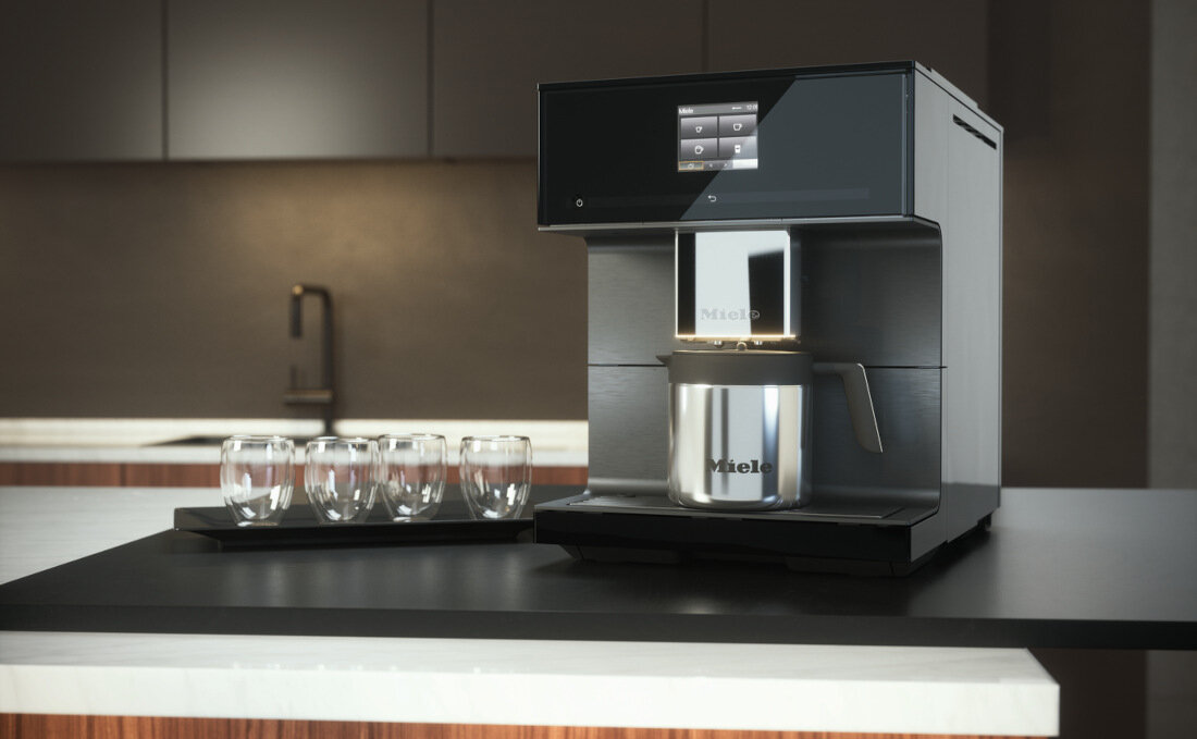 Ekspres MIELE CM 7350 Czarny kawa