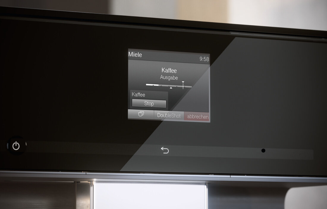 Ekspres MIELE CM 7350 Czarny Automatyczne dopasowanie wylotu centralnego