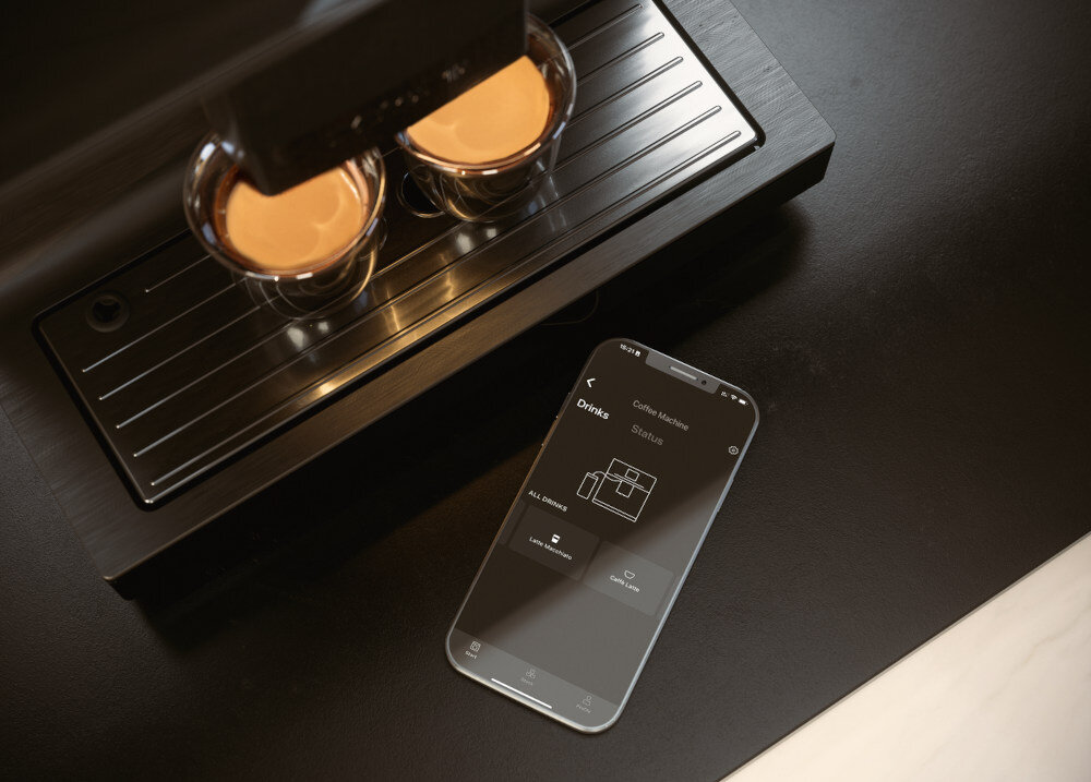 Ekspres MIELE CM 7350 Czarny aplikacja sterowanie
