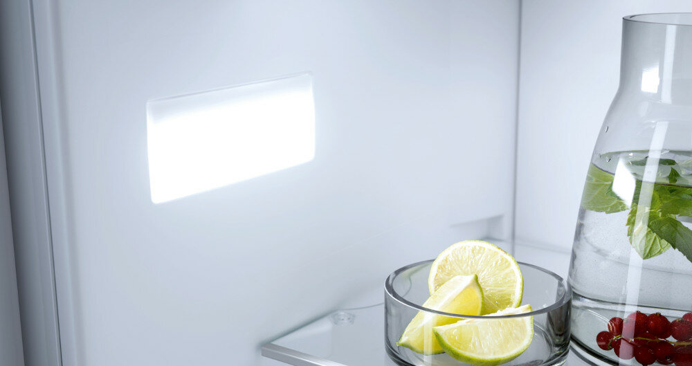 LODÓWKA MIELE KWNS 28462 E EDT CS LED oświetlenie szyk wygląd rozświetlenie widok