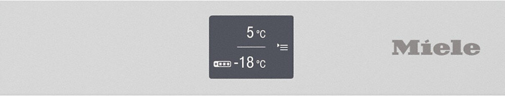 Lodówka MIELE K 7743 E panel sterowania