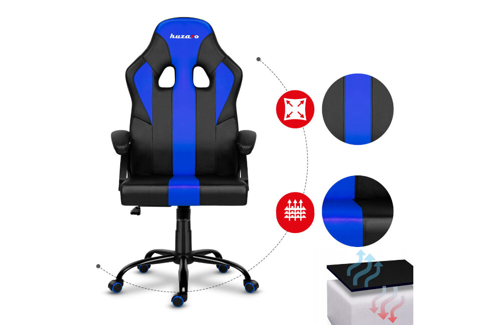 Fotel HUZARO Force 3.0 tapicerka czyszczenie