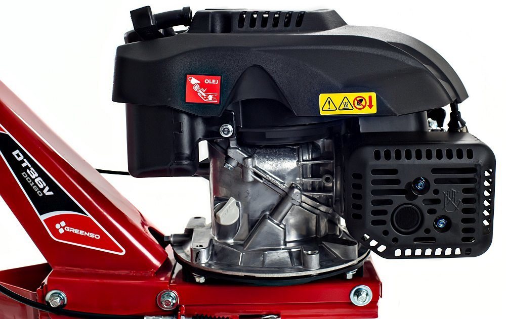 Glebogryzarka spalinowa GREENSO DT36V-DO160-2 jakość materiał wykonanie