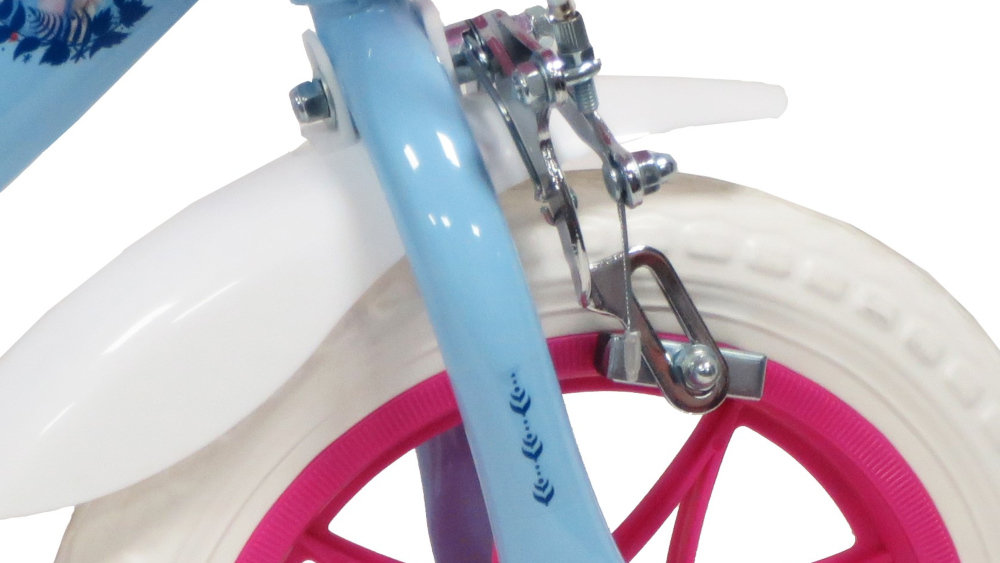 Rower DISNEY Kraina Lodu 2 12' Blekitny - Hamulce