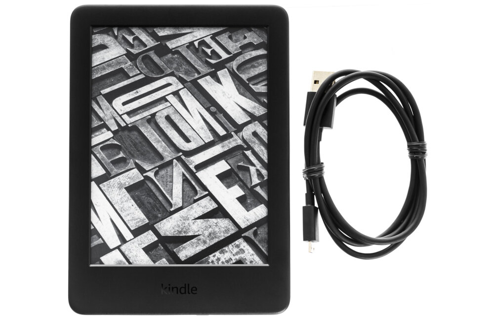 EBOOK READER KINDLE 10 2019 CZARNY (REKLAMY) zestaw