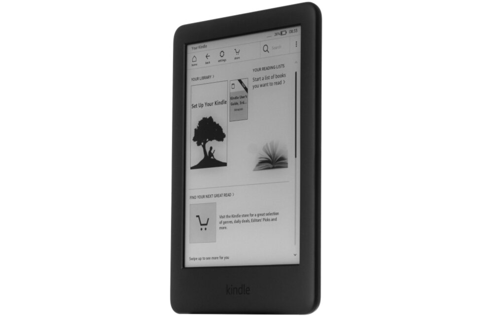 EBOOK READER KINDLE 10 2019 CZARNY (REKLAMY) pamięć wbudowana przekątna