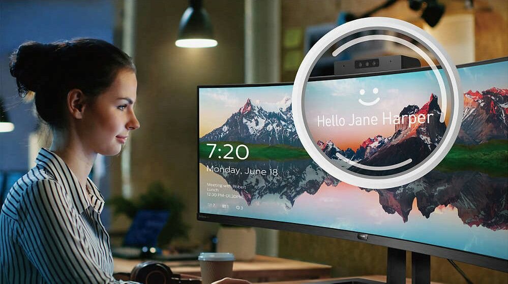 Monitor PHILIPS 439P9H - Kamera