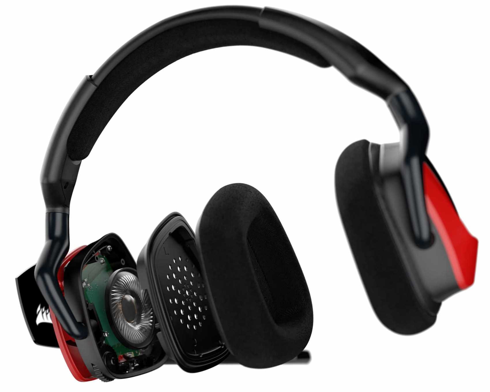 Słuchawki CORSAIR Void Elite Surround - przetworniki neodymowe