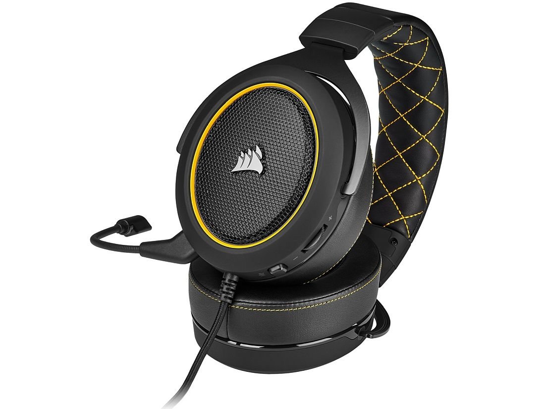 Słuchawki CORSAIR HS60 Pro Surround  - komfort 