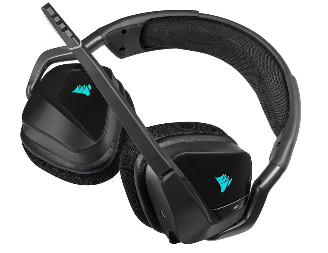 Słuchawki CORSAIR Void RGB Elite Wireless - komfort