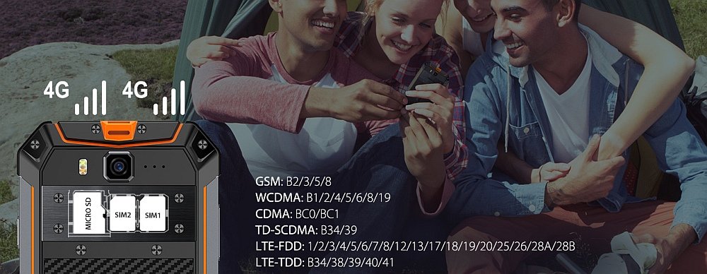 Smartfon ULEFONE Armor 3W łączność lte 4g dual sim