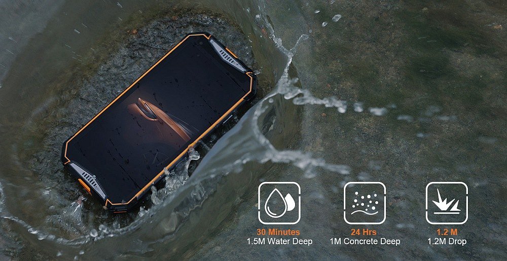 Smartfon ULEFONE Armor 3Wt certyfikat wytrzymałość odporność opis