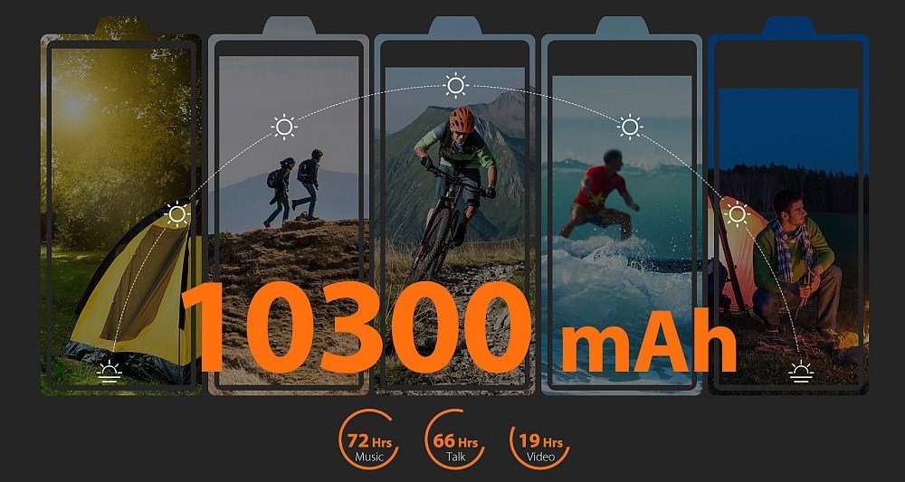 Smartfon ULEFONE Armor 3WT bateria akumulator ładowanie powerbank
