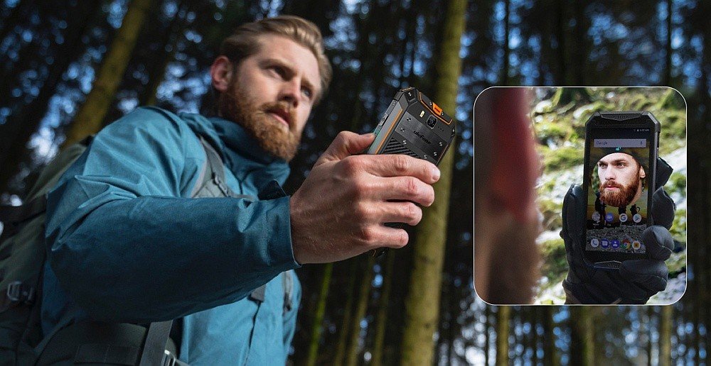 Smartfon ULEFONE Armor 3WT zabezpieczenia czytnik linii face unlock