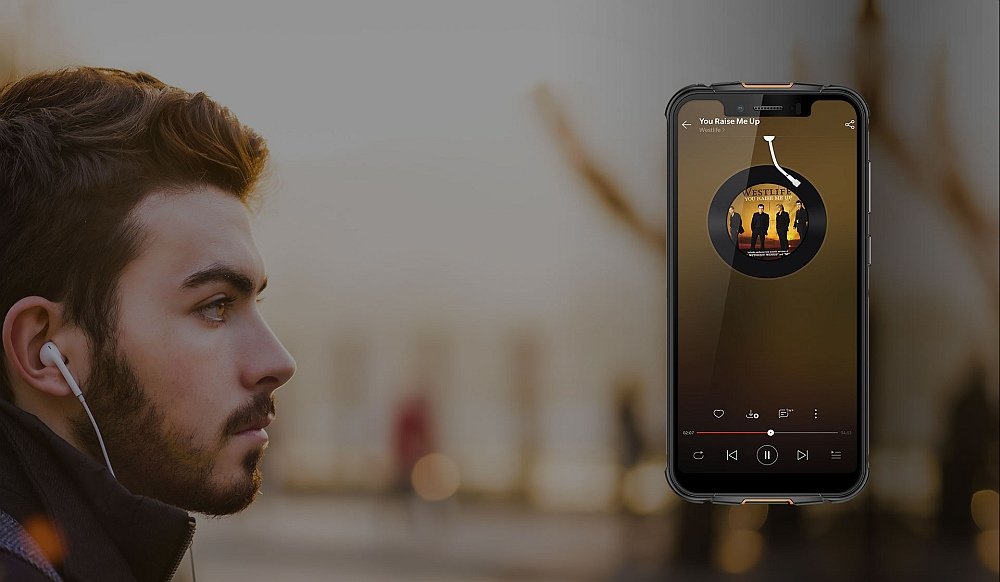 Smartfon ULEFONE Armor 5S muzyka dźwięk chipset