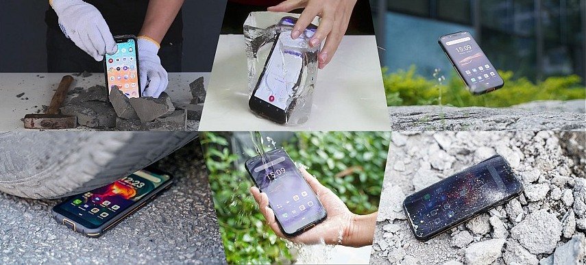 Smartfon ULEFONE Armor 5S opis wytrzymałość odporność