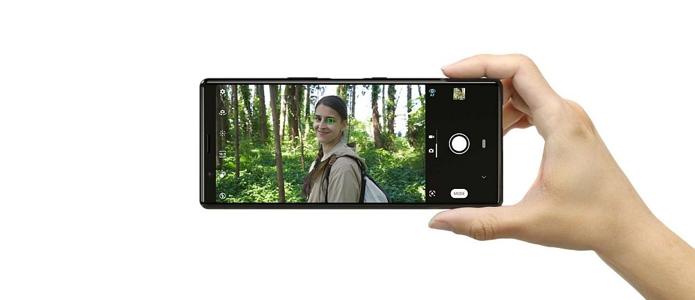 SMARTFON SONY XPERIA 5 autofocus oko aparat zdjęcia